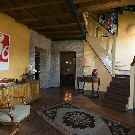 The Trastevere Painter Penthouse Apartmán *