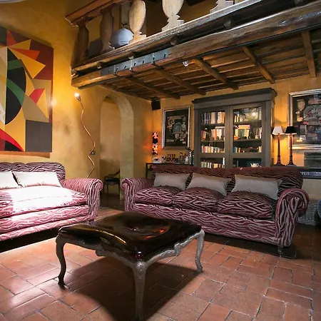 Apartmán The Trastevere Painter Penthouse